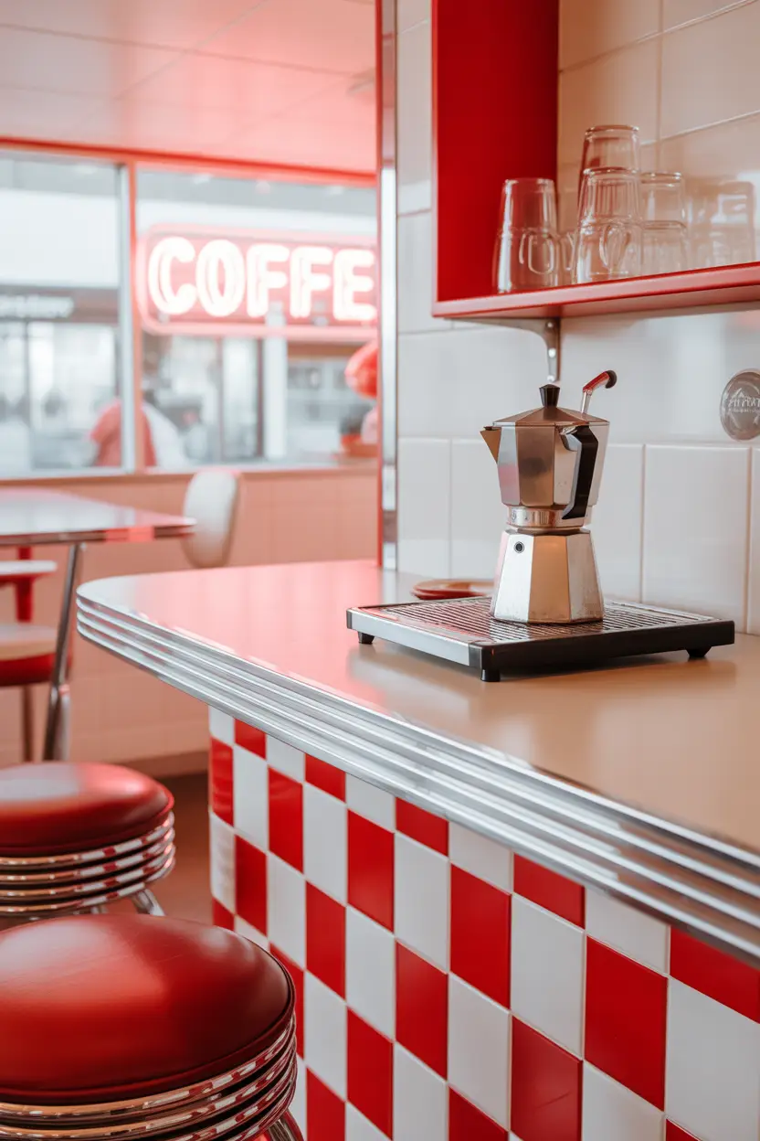 Vintage Coffee Bar Ideas 