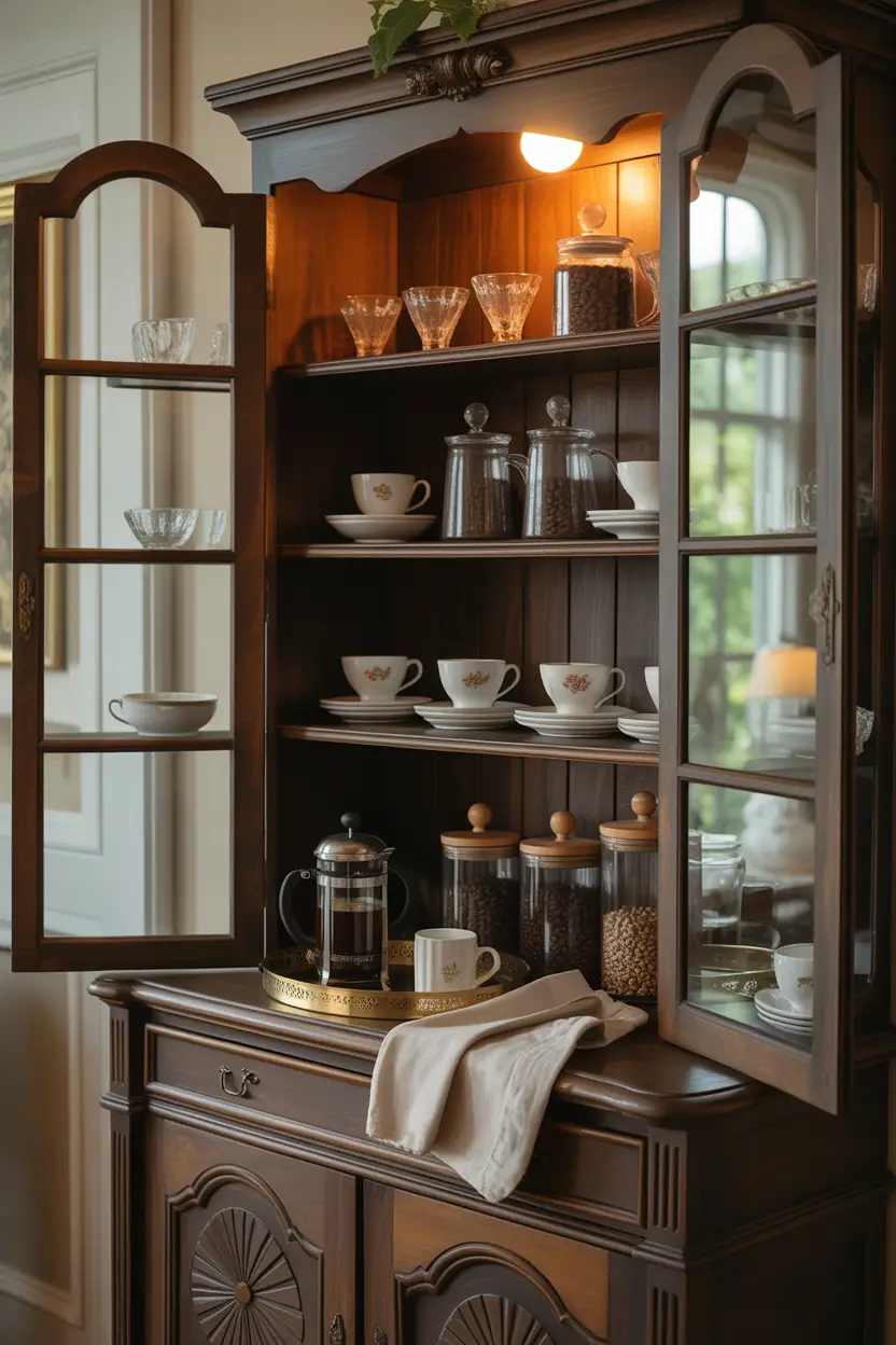 Vintage Coffee Bar Ideas 