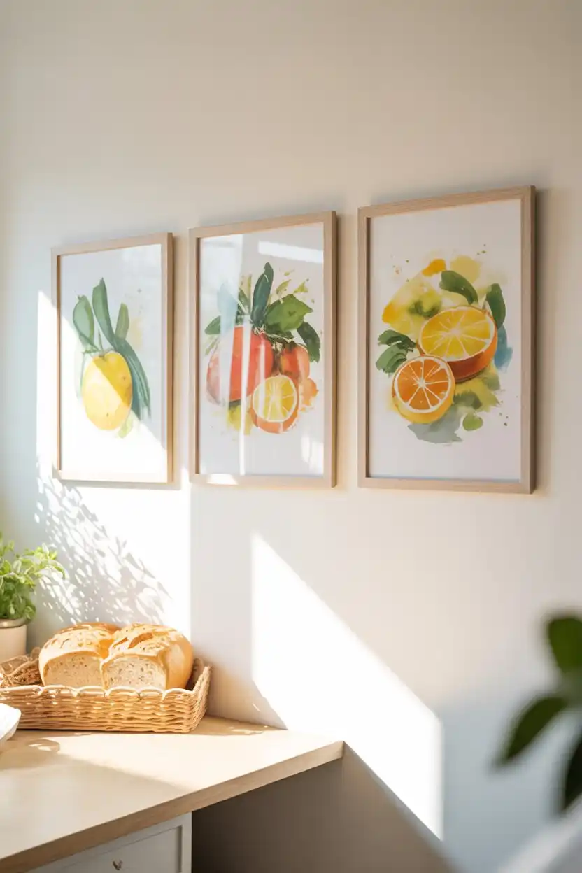 Watercolor Food Illustrations