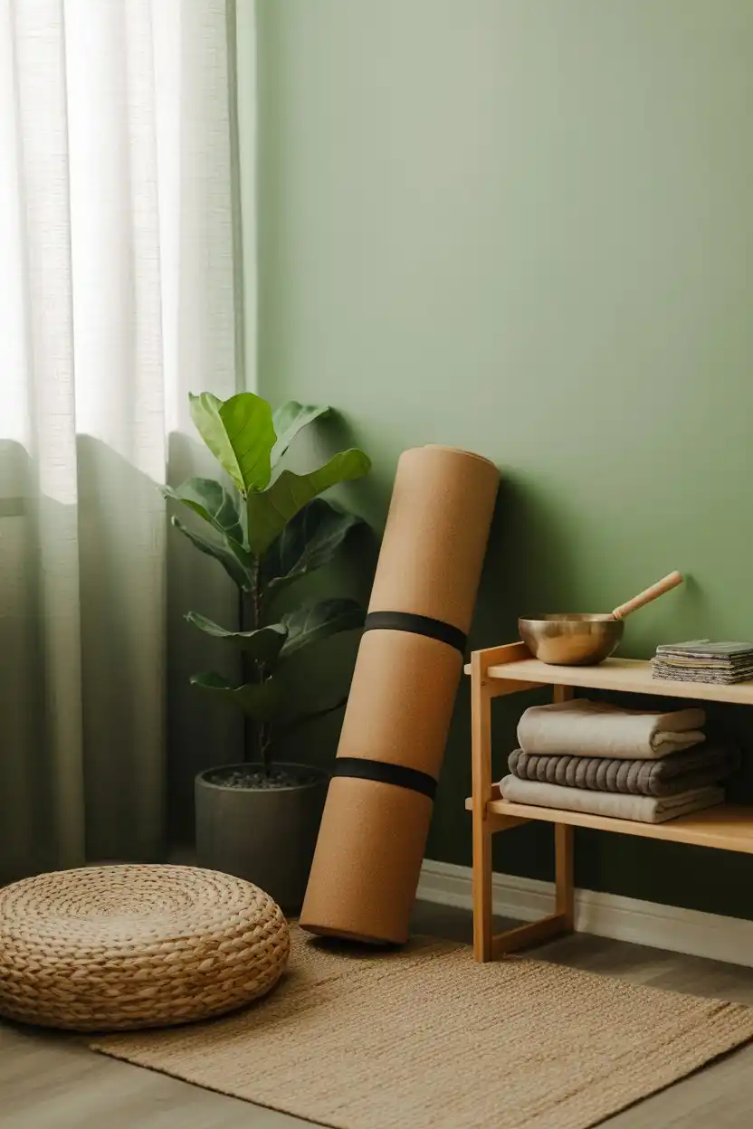 Yoga and Meditation Corner