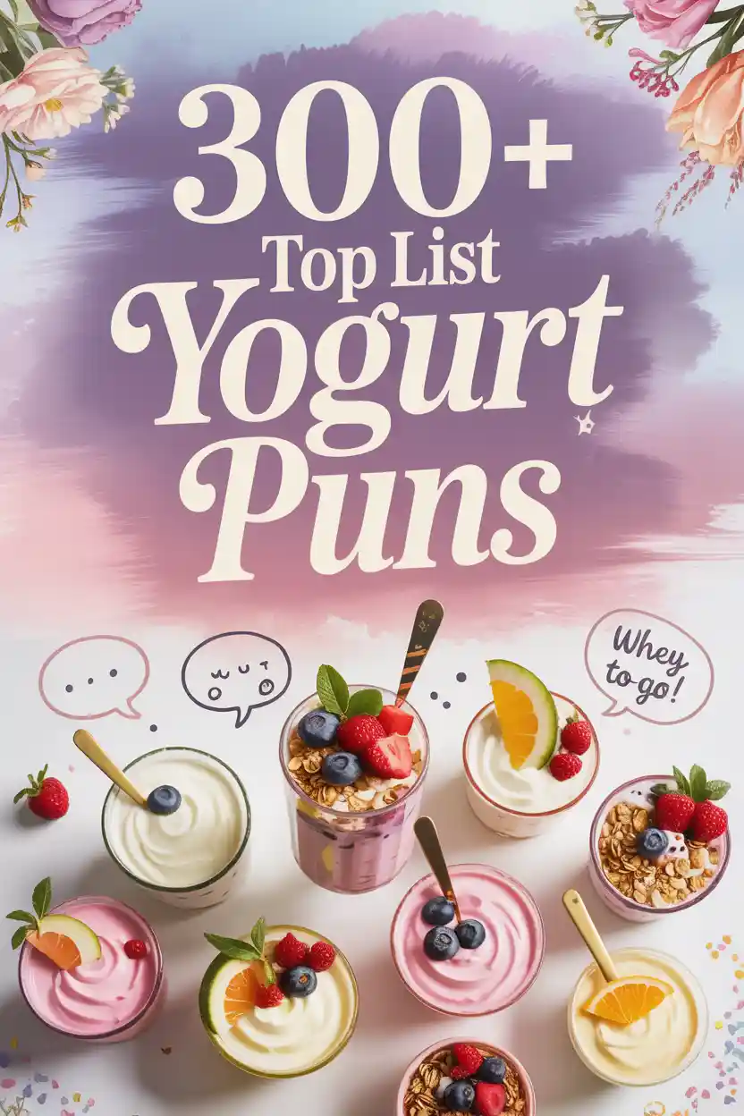 Yogurt puns