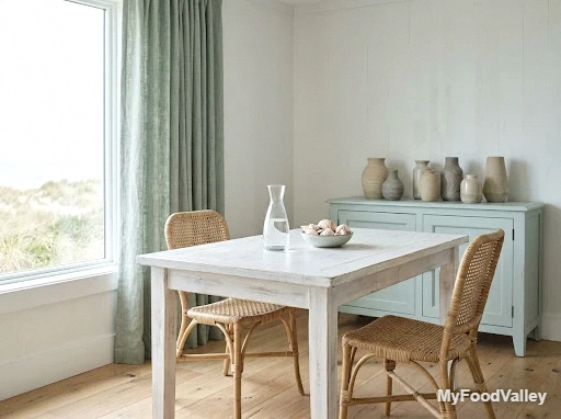 a sea-glass blue and sage color palette