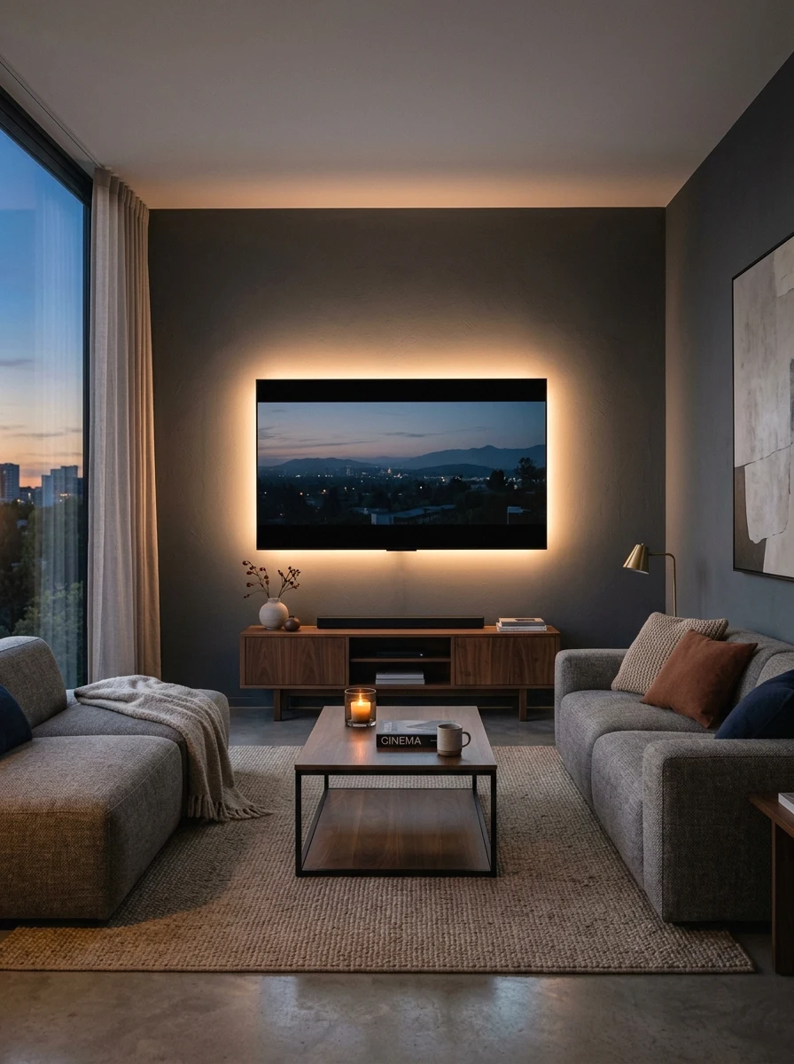 ambient led backlighting