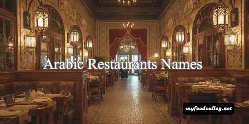 Arabic Restaurant names