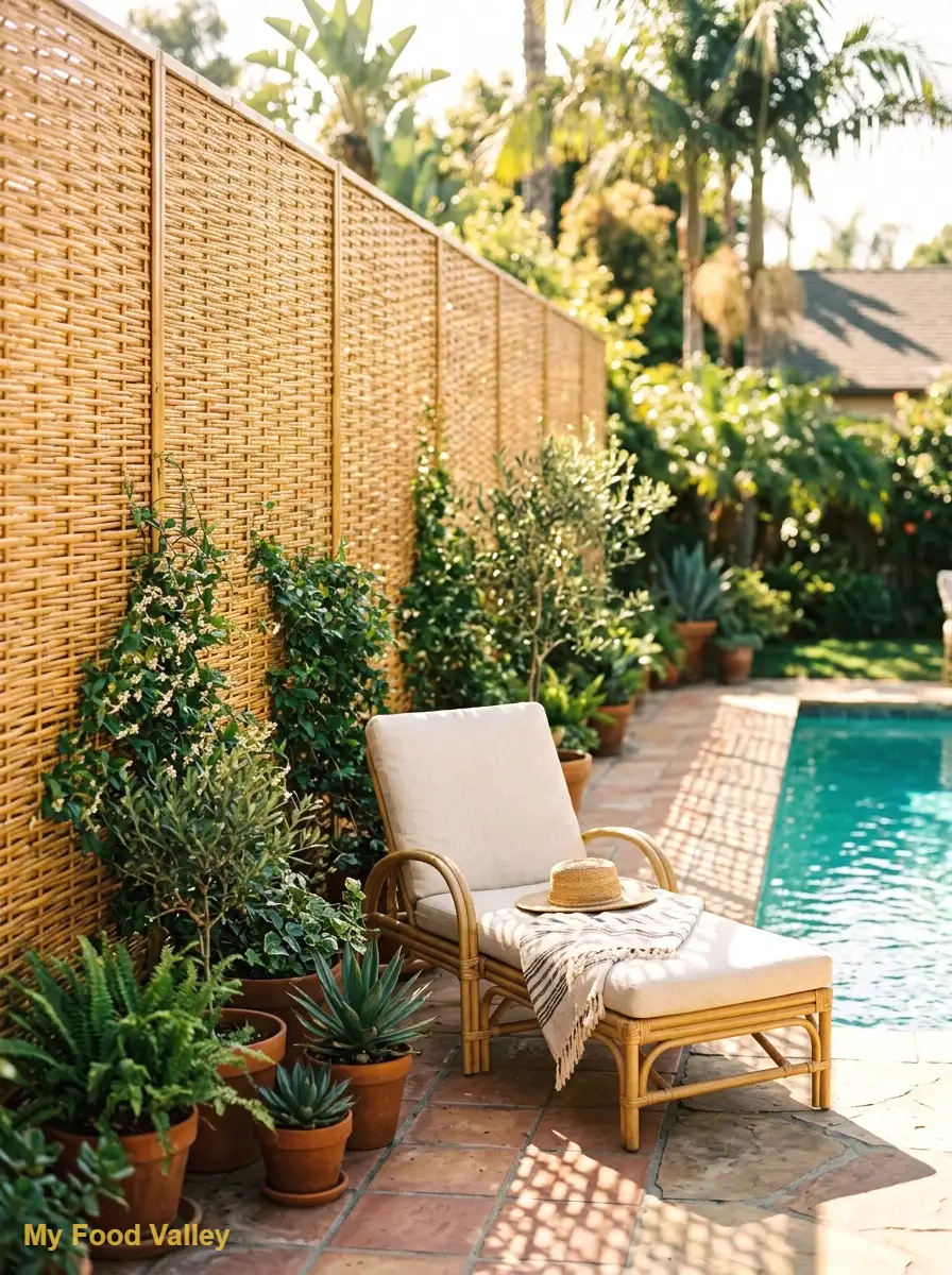 bamboo privacy screen