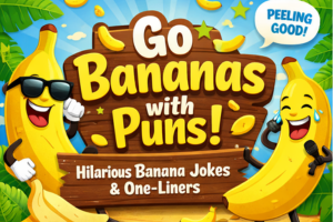 400+ Top Banana Puns and Jokes One Liners to Split You with Laughter
