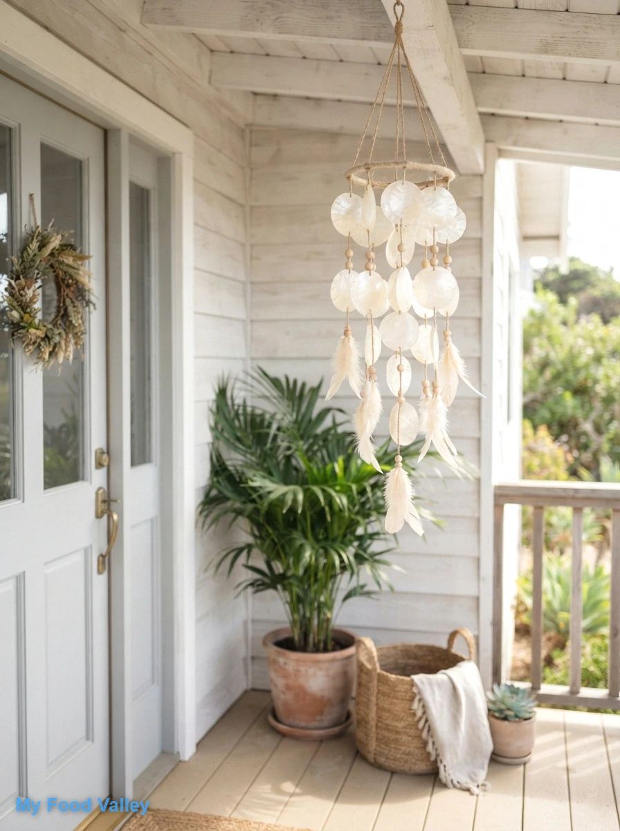 capiz shell wind chimes