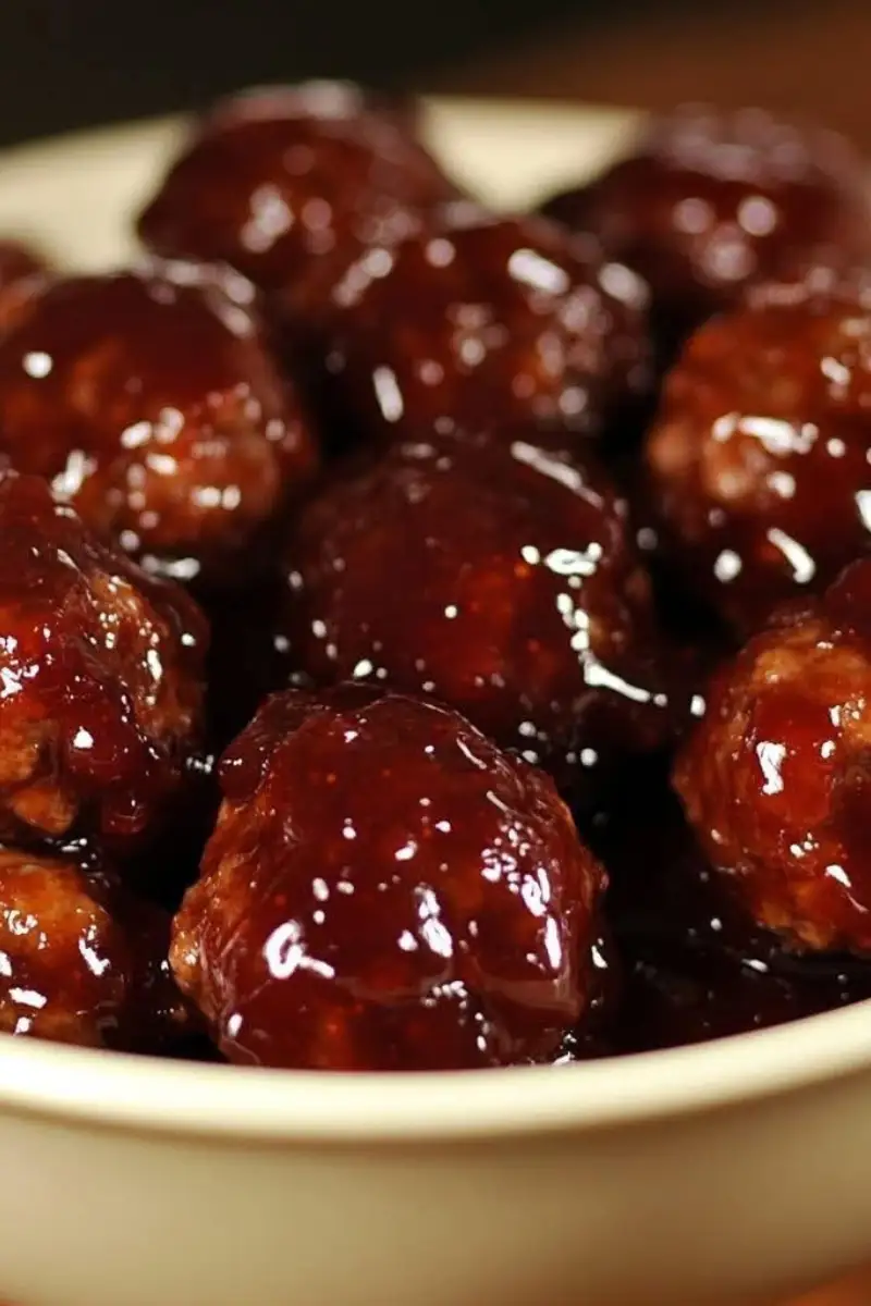 classic crockpot meatballs