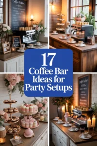 17 Coffee Bar Ideas for Party Setups That Feel Extra Thoughtful