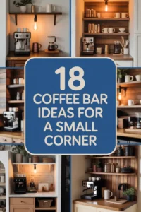 18 Coffee Bar Ideas for a Small Corner That Make Every Inch Work Harder