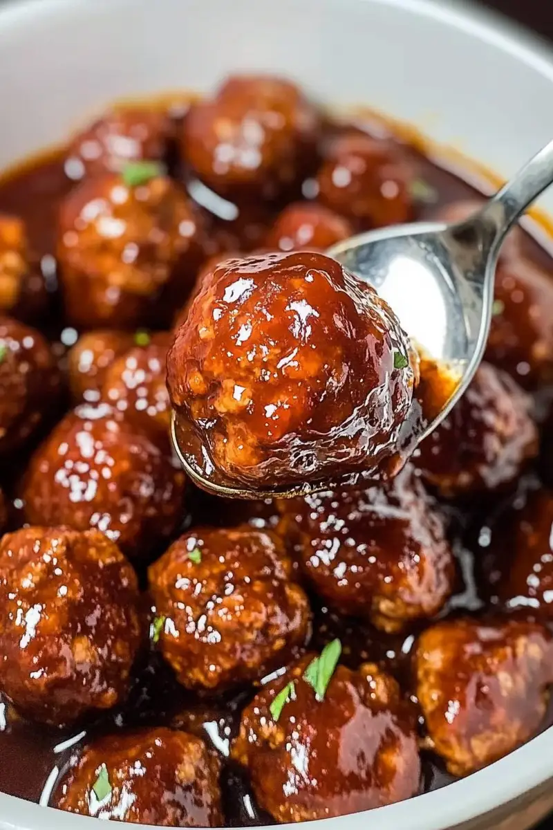 Crockpot meatballs