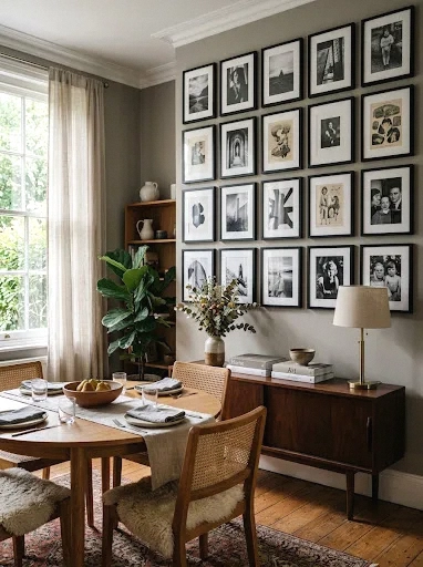 curated gallery wall