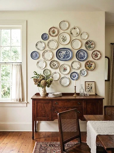 decorative plate wall display