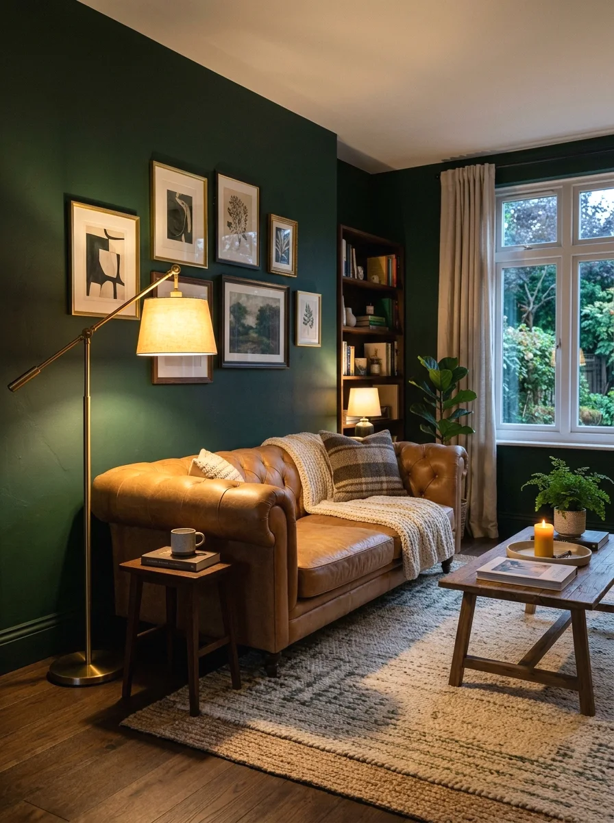 deep forest green