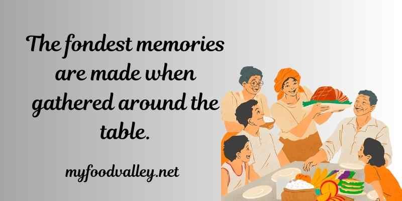 Dinne with family quotes