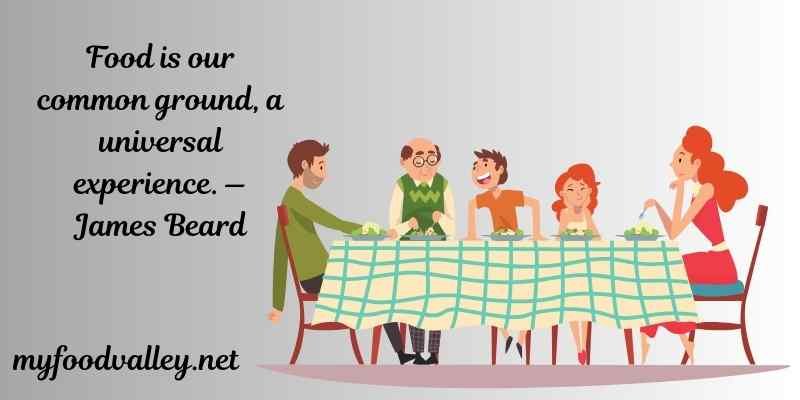 dinner with family quotes