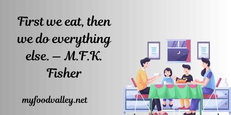 dinner with the family quotes