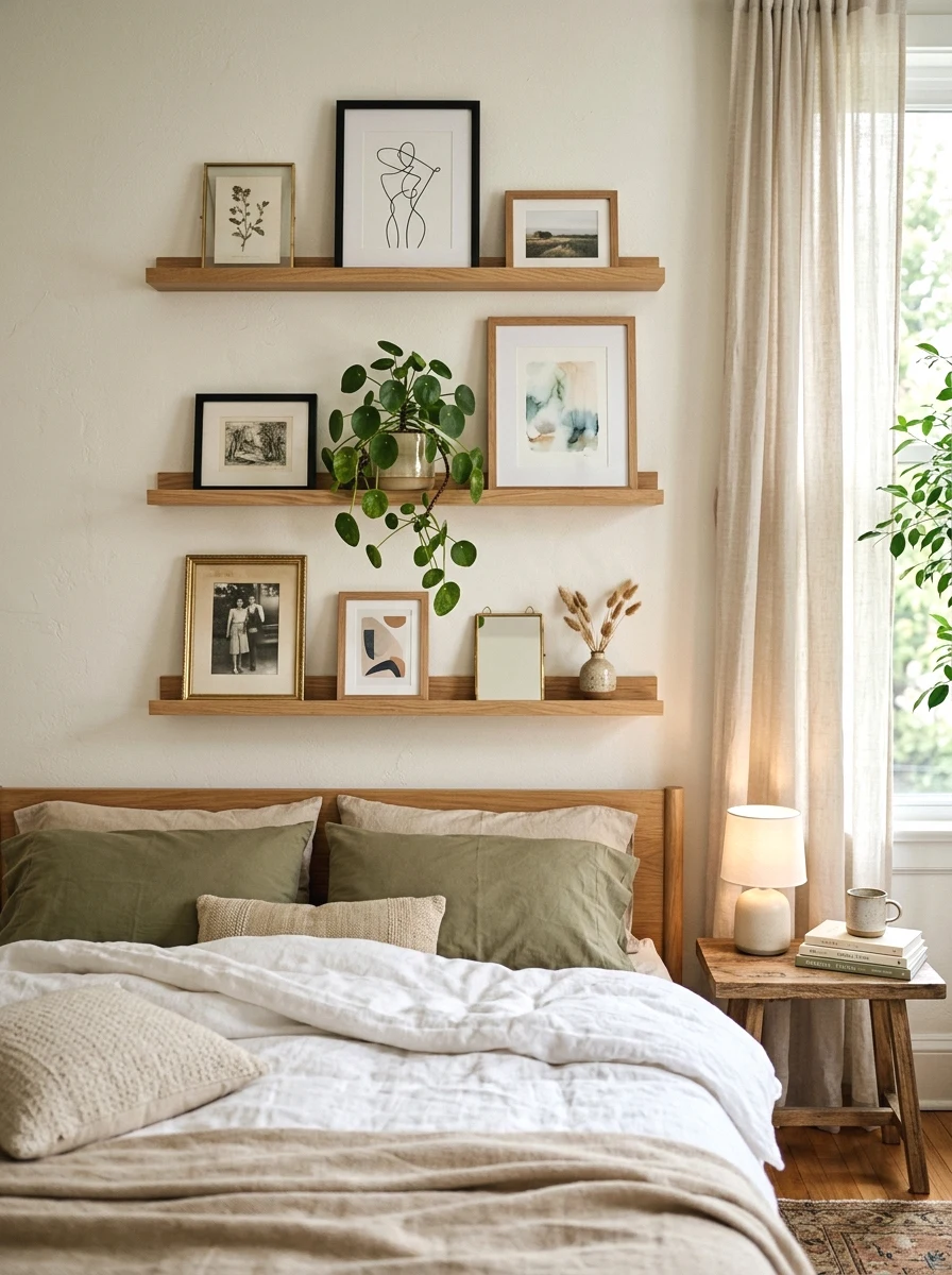 diy picture ledge display