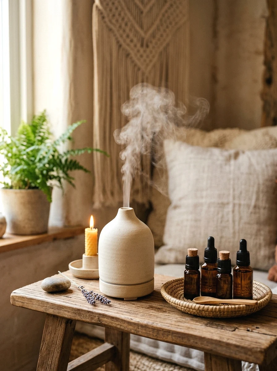 essential oil diffuser nook