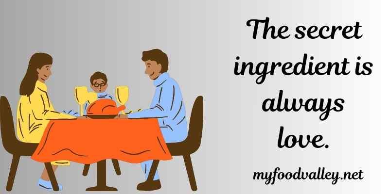 family dinner quotes