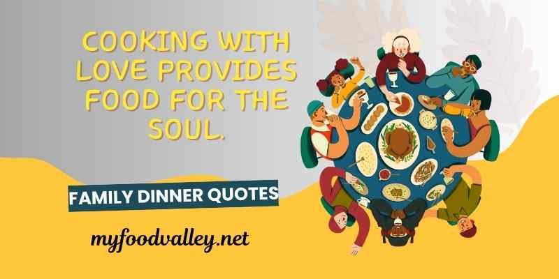 family dinner quotes