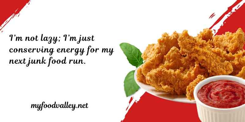 fast food quotation