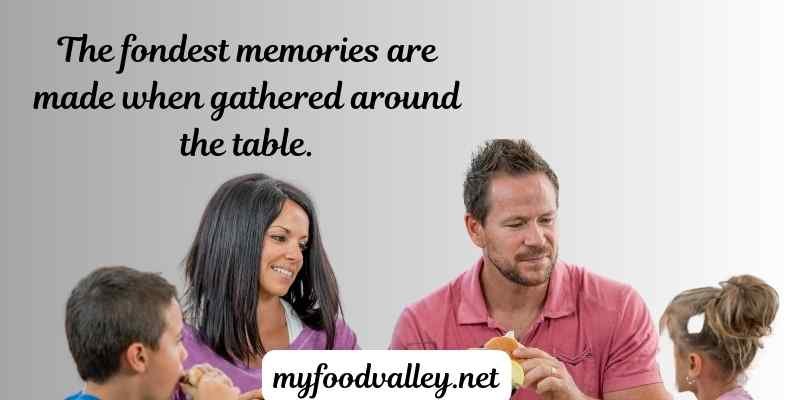food quotes short