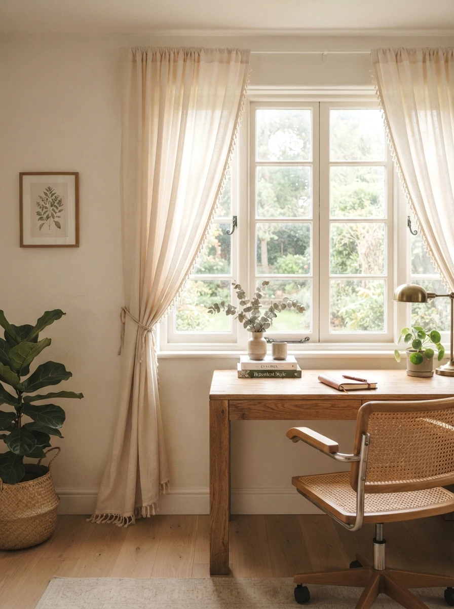 fringe or tassel curtains