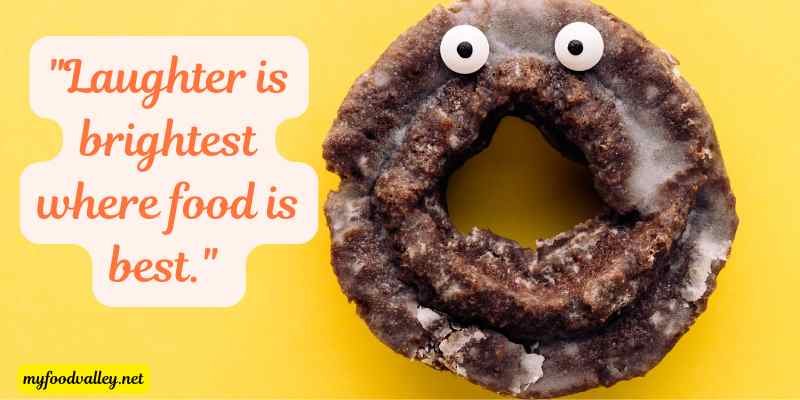 Funny sayings about food