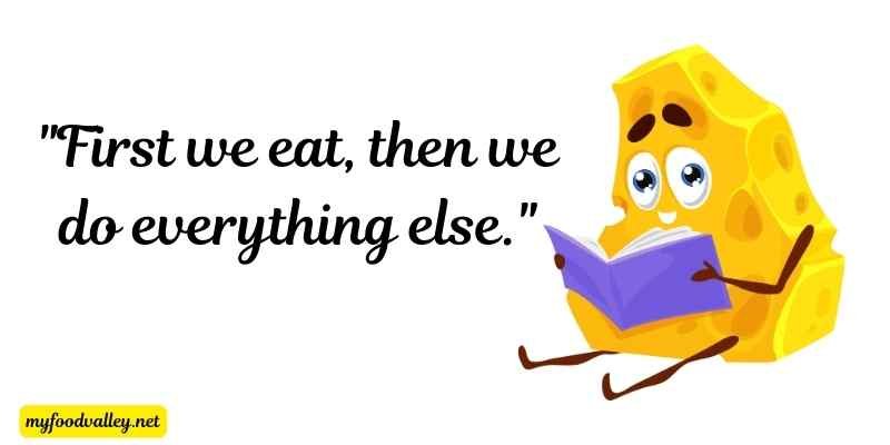 funny sayings with food