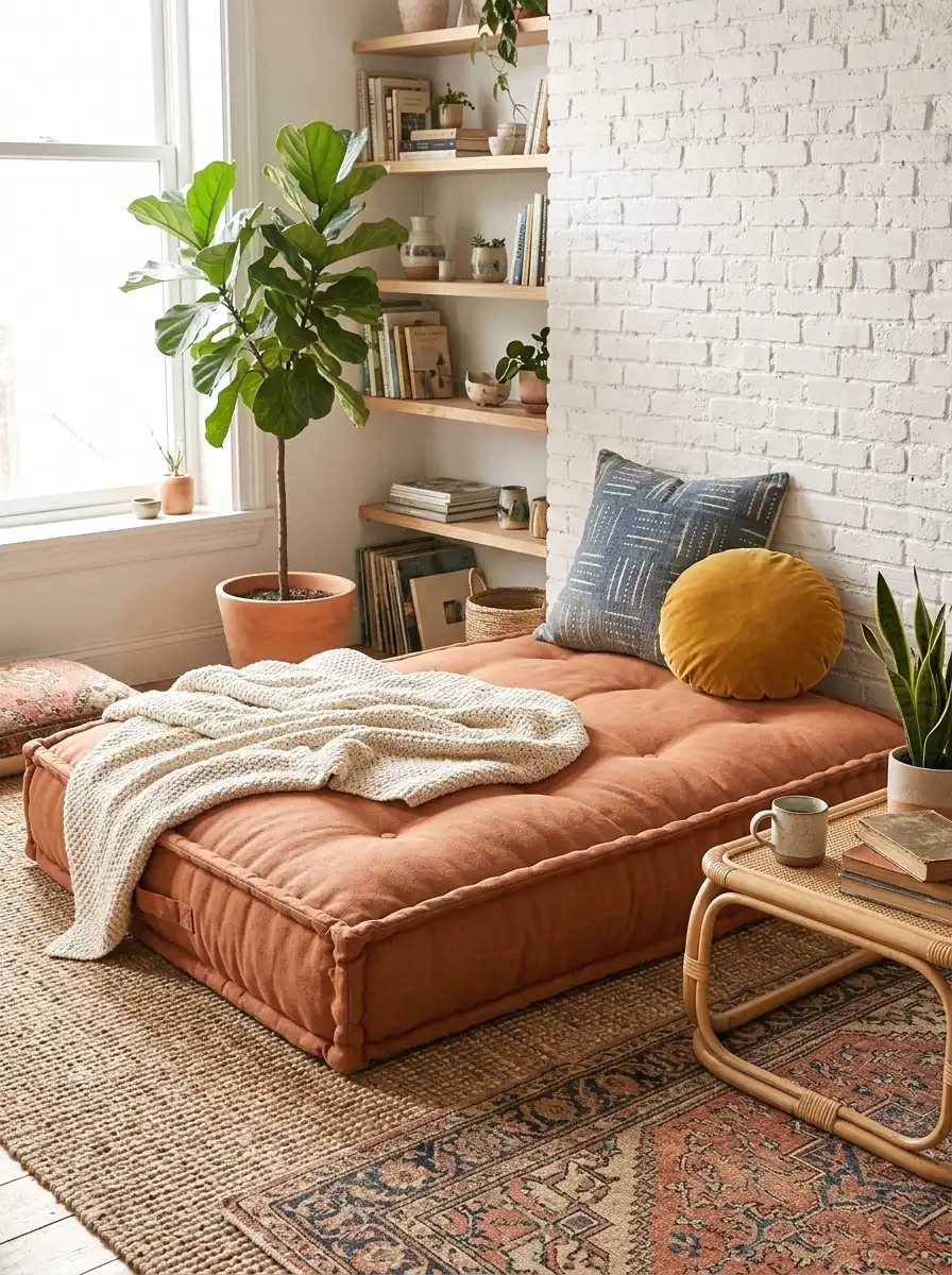 giant floor pillow bed alternative