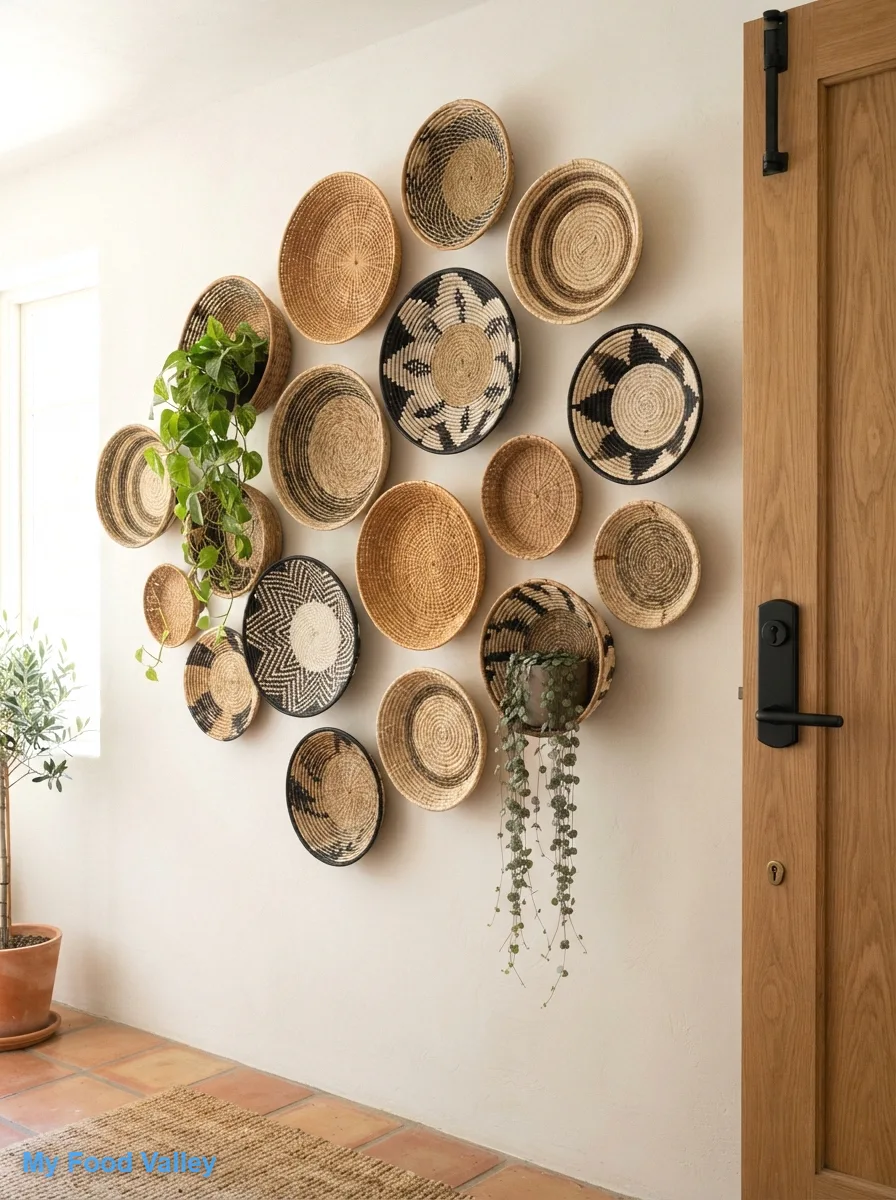 hanging basket wall cluster