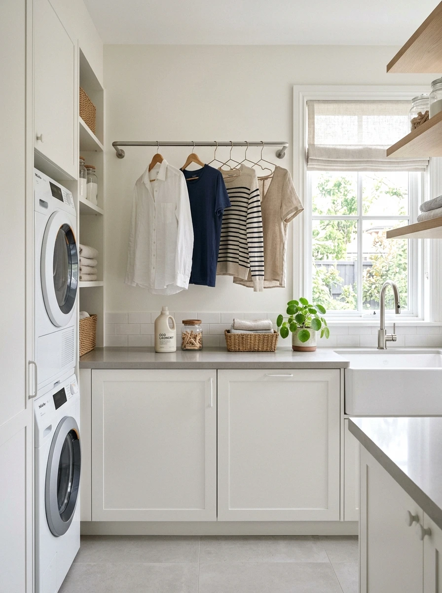 hanging rod for air-drying clothes
