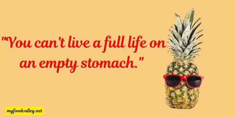 hilarious food quotes