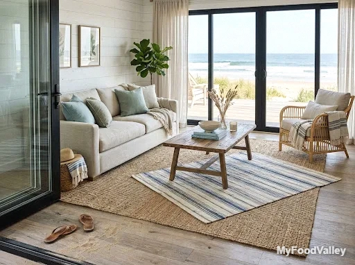jute and sisal rugs for sandy-foot living