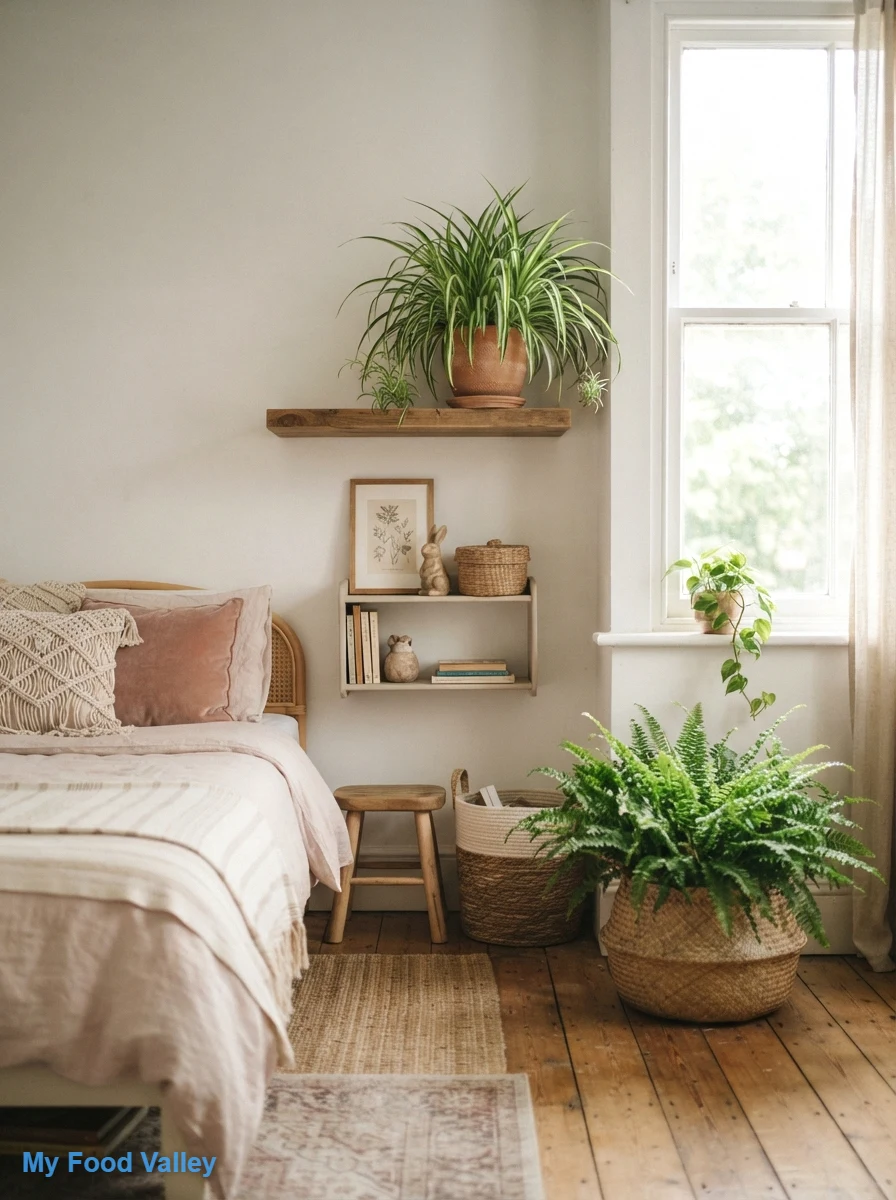 kid-safe greenery and trailing plants
