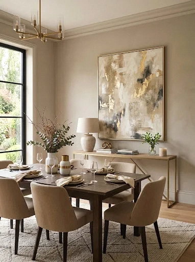 large abstract canvas