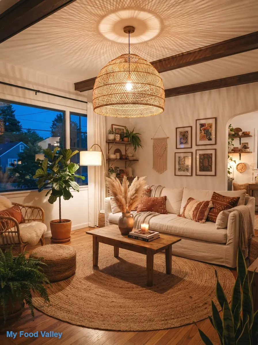 light the room with woven pendant lights