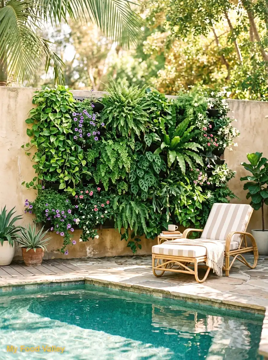 living plant wall
