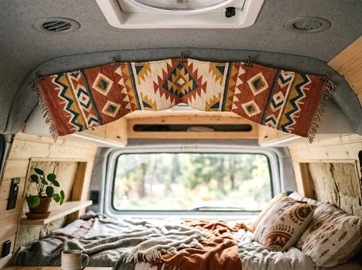 mini tapestry headliner drape