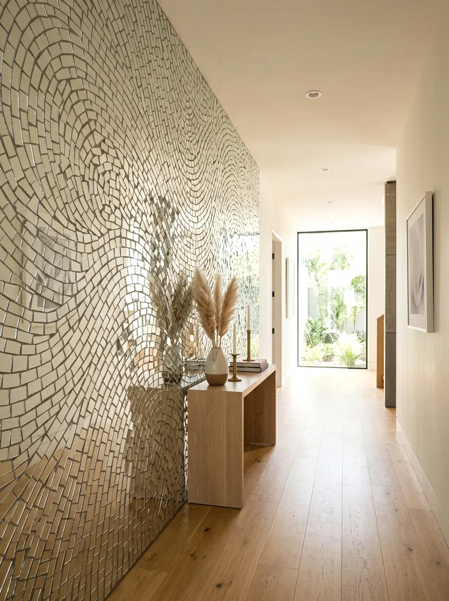 mirror mosaic art