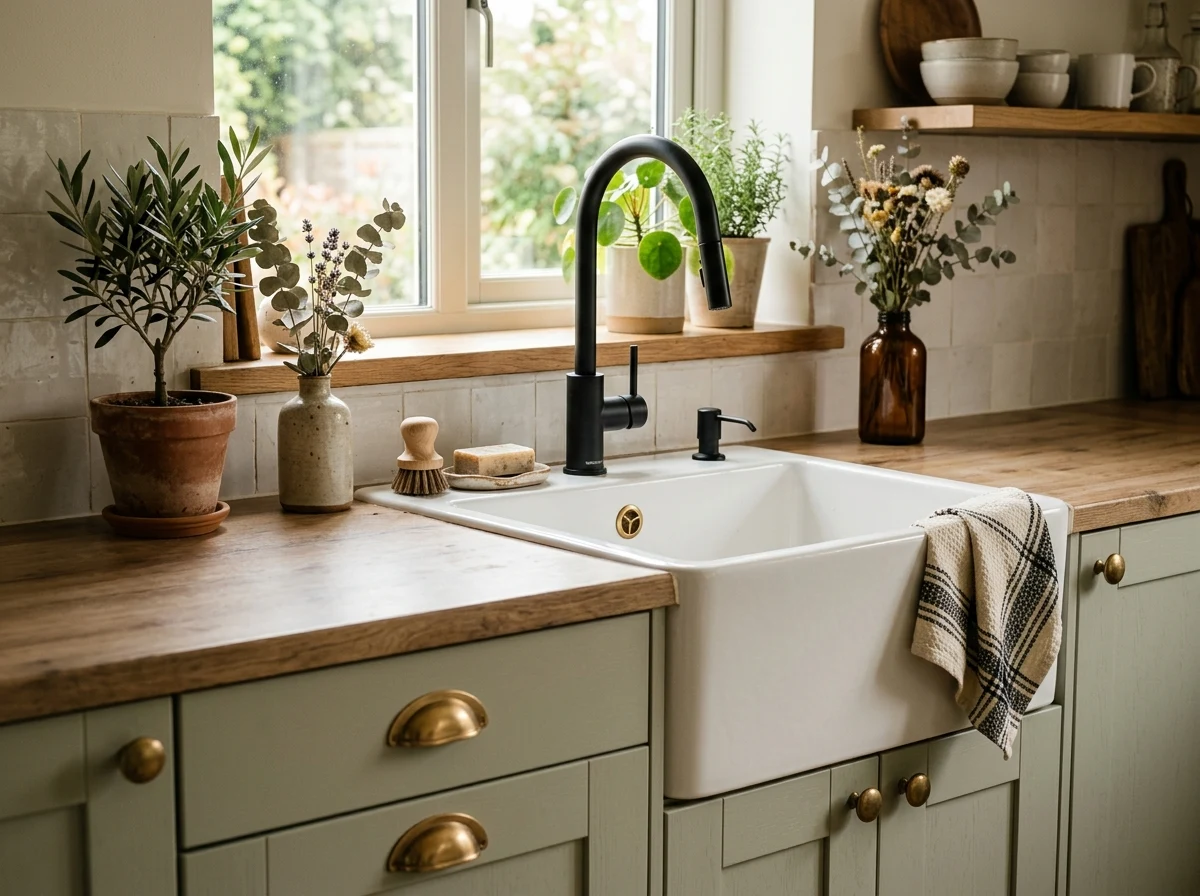 mixed metal hardware and fixtures