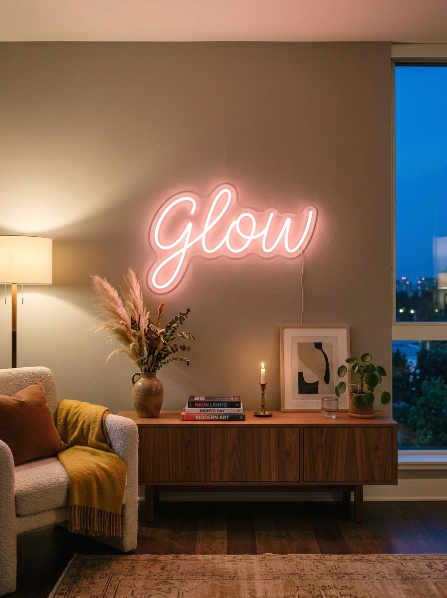neon or led word art