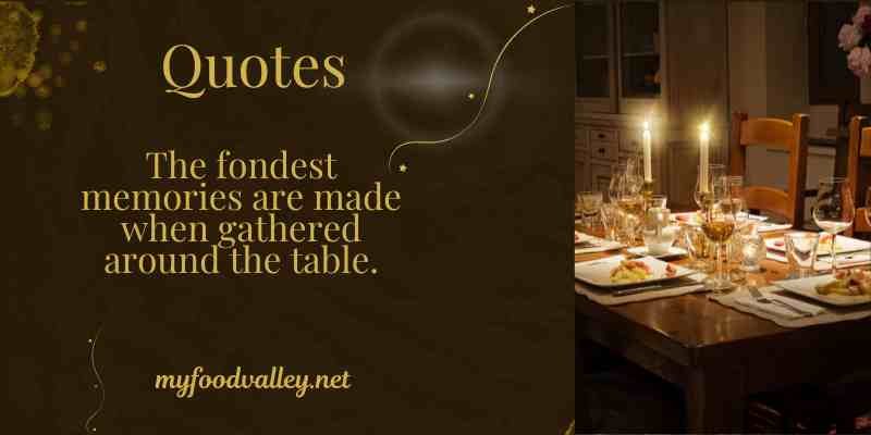 night dinner quotes