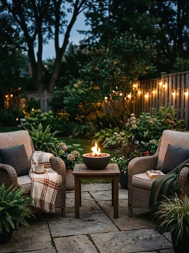 portable tabletop fire bowl
