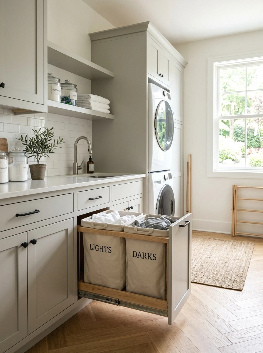 pull-out hamper drawers