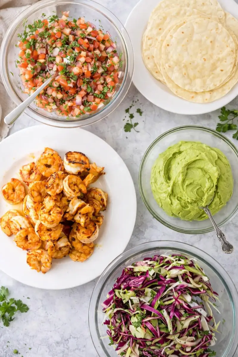shrimp tacos