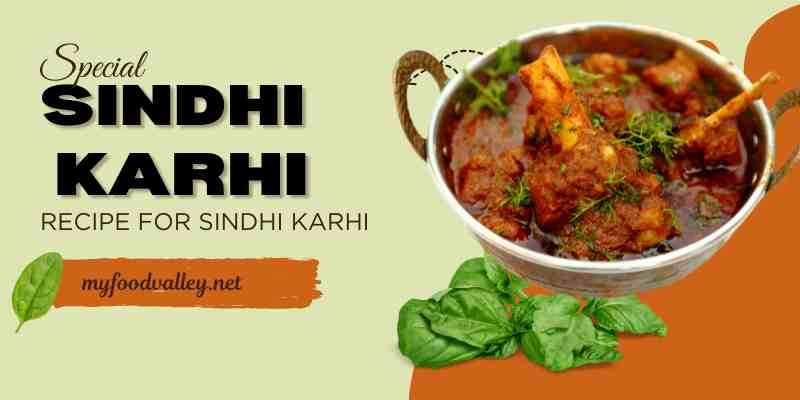 Sindhi culture food karhi