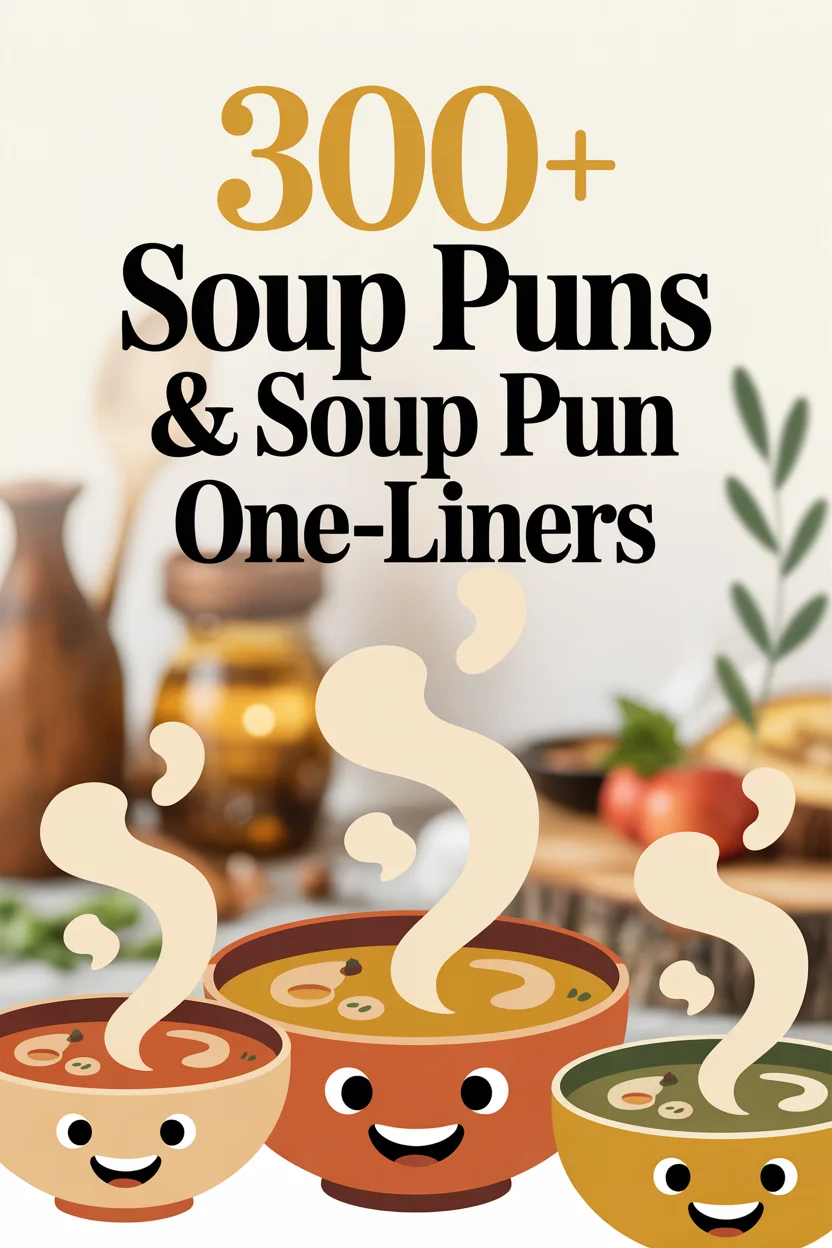 Soup puns