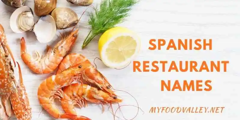 spanish restaurant names